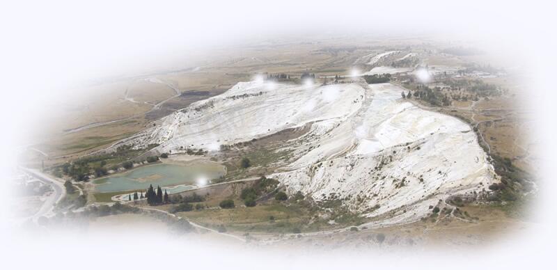 Pamukkale - plan