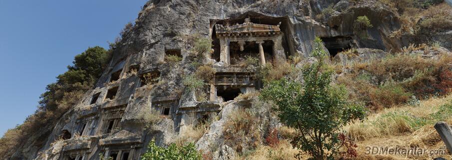 Lycian Rock Tombs of Fethiye