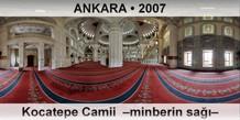 ANKARA Kocatepe Camii  Minberin sa