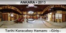 ANKARA Tarihi Karacabey Hamam  Giri