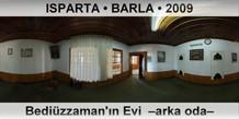 ISPARTA  BARLA Bedizzaman'n Evi  Arka oda