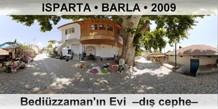 ISPARTA  BARLA Bedizzaman'n Evi  D cephe