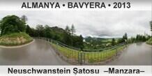 ALMANYA  BAVYERA Neuschwanstein atosu  Manzara