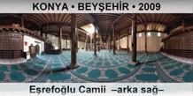 KONYA  BEYEHR Erefolu Camii  Arka sa