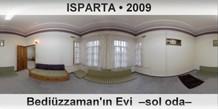 ISPARTA Bedizzaman'n Evi  Sol oda