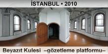 STANBUL Beyazt Kulesi  Gzetleme platformu