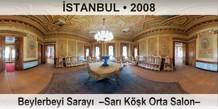 STANBUL Beylerbeyi Saray  Sar Kk Orta Salon