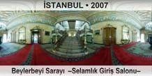 STANBUL Beylerbeyi Saray  Selamlk Giri Salonu