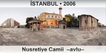 STANBUL Nusretiye Camii  Avlu