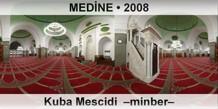 MEDNE Kuba Mescidi  Minber