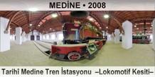 MEDNE Tarih Medine Tren stasyonu  Lokomotif Kesiti