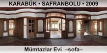 KARABK  SAFRANBOLU Mmtazlar Evi  Sofa