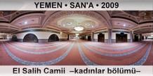 YEMEN  SAN'A El Salih Camii  Kadnlar blm