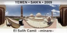 YEMEN  SAN'A El Salih Camii  Minare