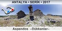 ANTALYA  SERK Aspendos  Dkkanlar