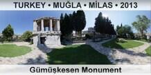 TURKEY • MUĞLA • MİLAS Gümüşkesen Monument